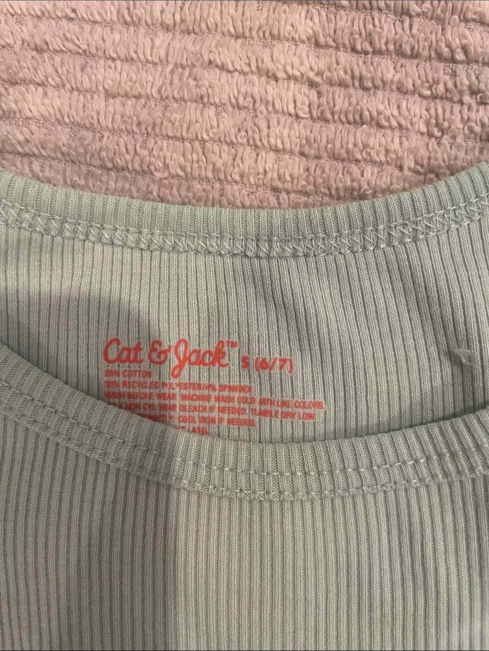 Cat & Jack soft mint